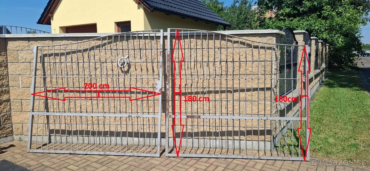 Prodám dvoukřídlou bránu - 3