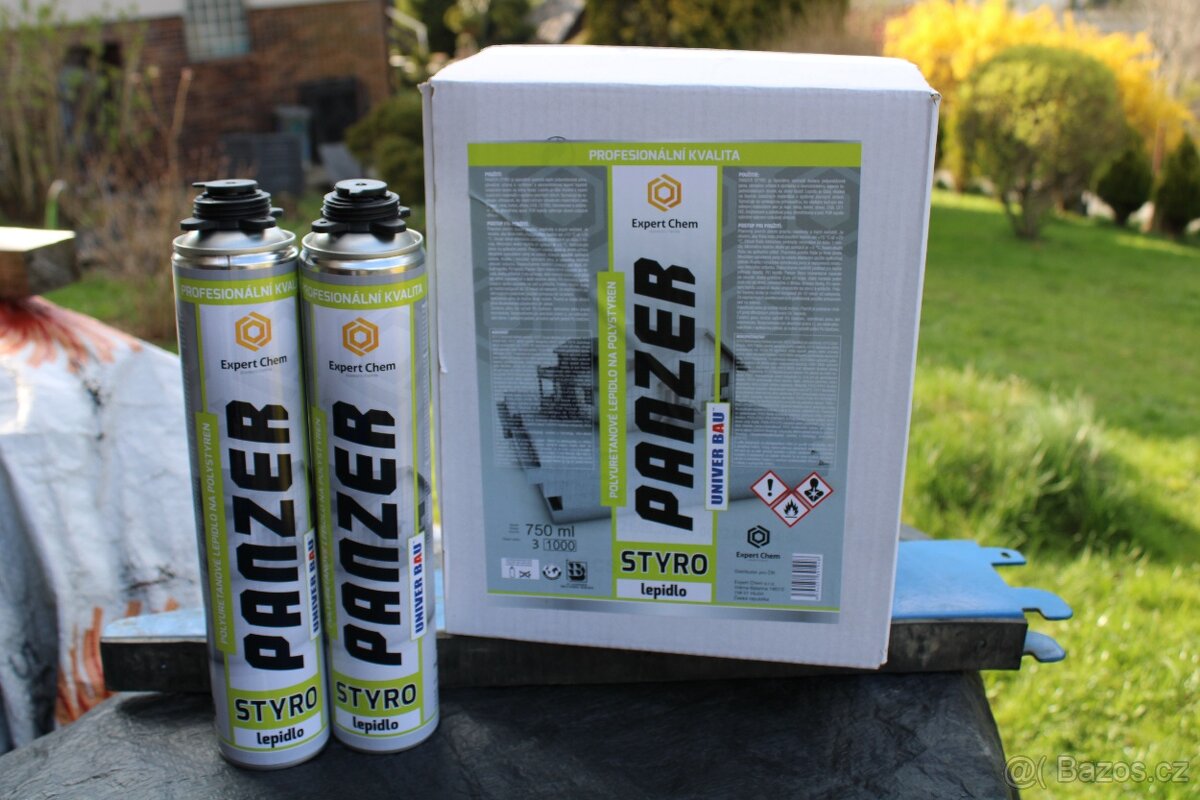 Lepidlo na polystyren PANZER Styro 750 ml - 3