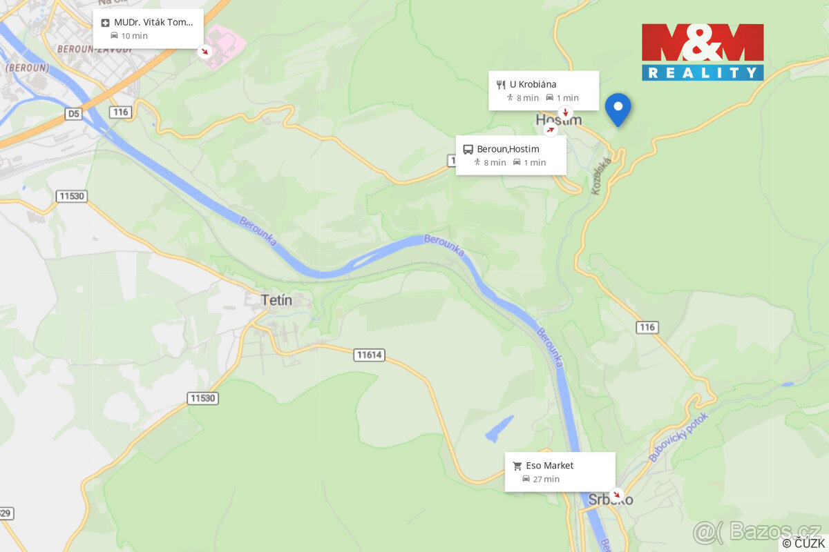 Prodej louky, 2017 m², Beroun - 3