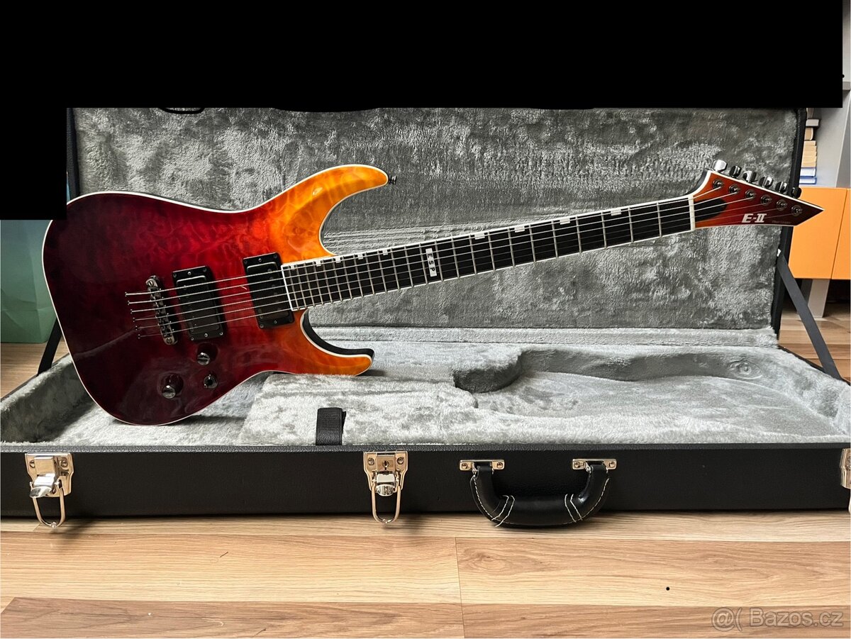 ESP E-II Horizon NT-II Amber Fade - 3
