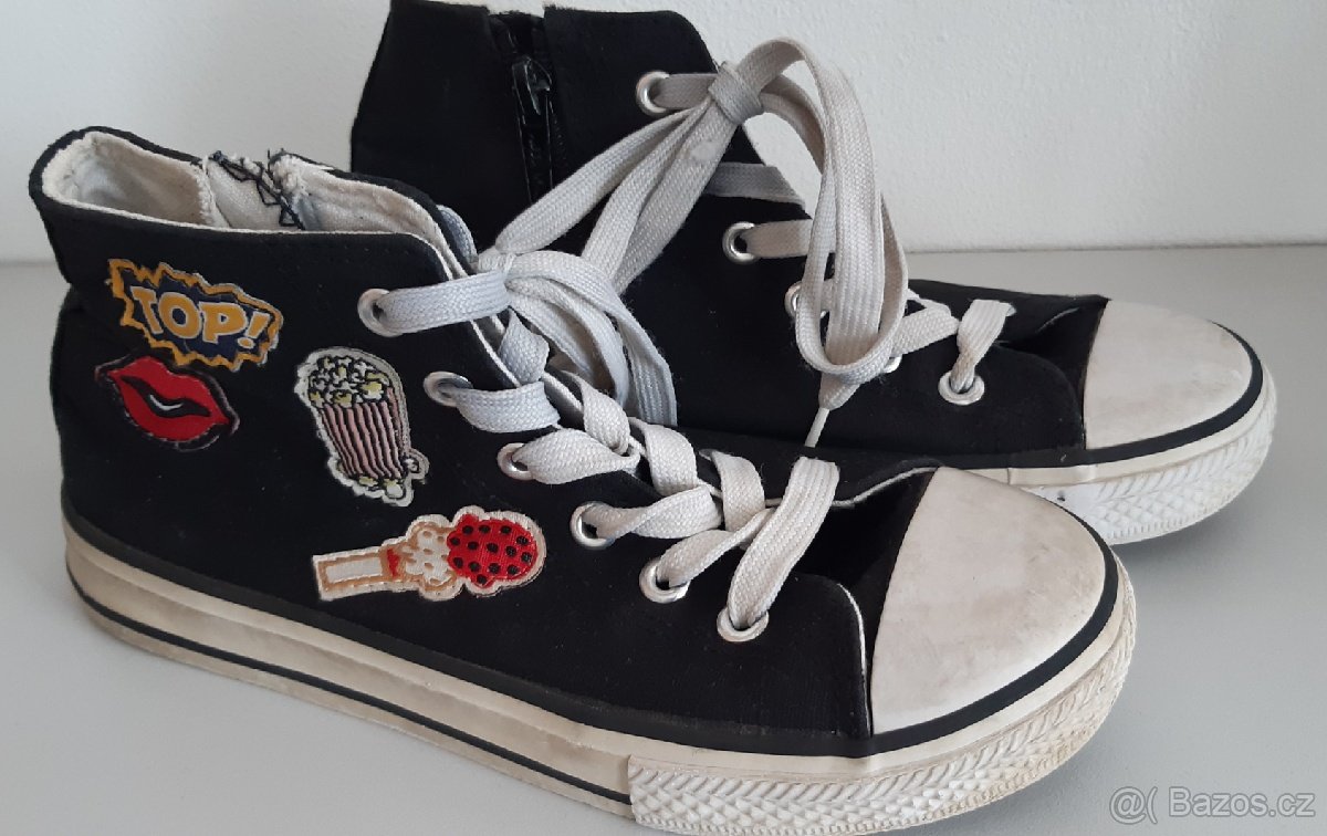 CCC dívčí plátěné tenisky a balerínky vel.34 - 3