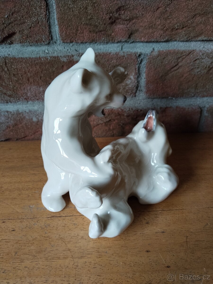 Soška lední medvídci (VÝPRODEJ)50% sleva - 3