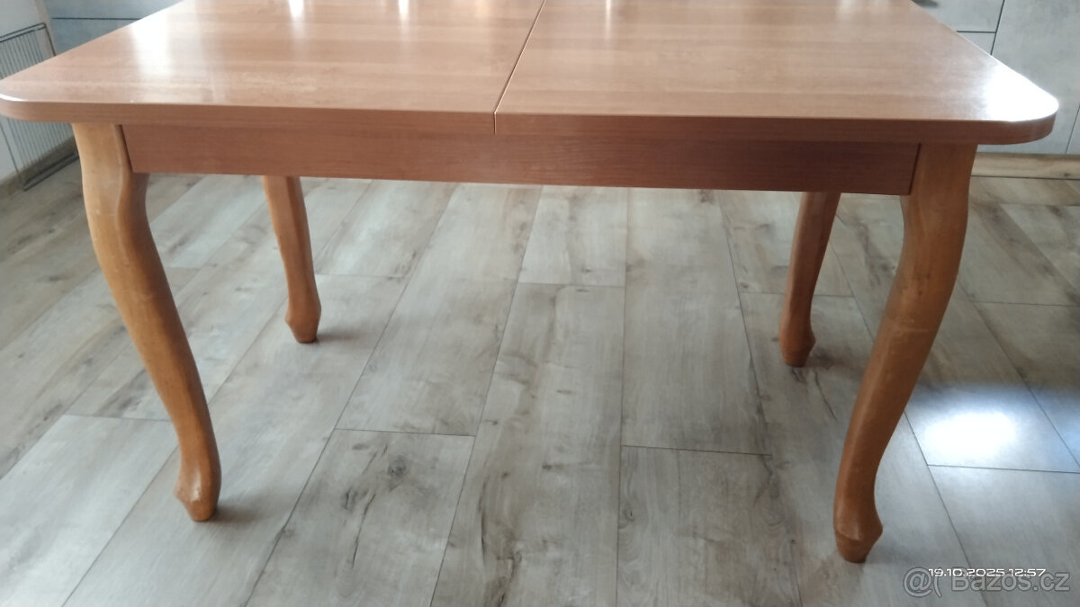 Jídelní stůl - rozkládací + 4 ks židle Ikea Kautsby - 3