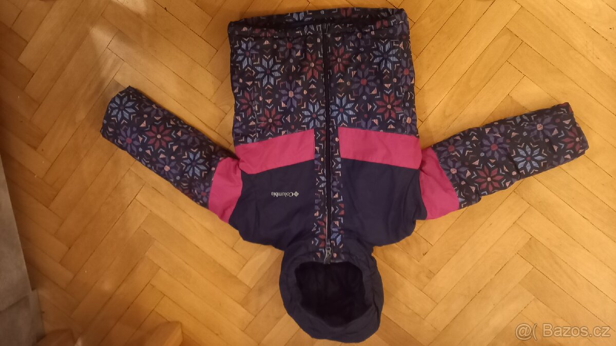 Dětská zimní bunda Columbia na 8-10 let - 3