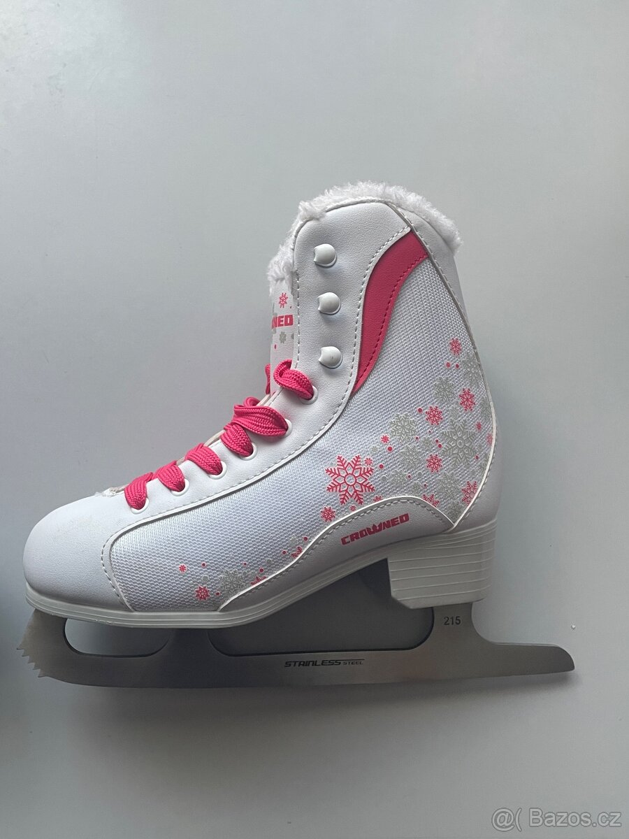 Prodám lední dívčí brusle Crowned 34 - 3