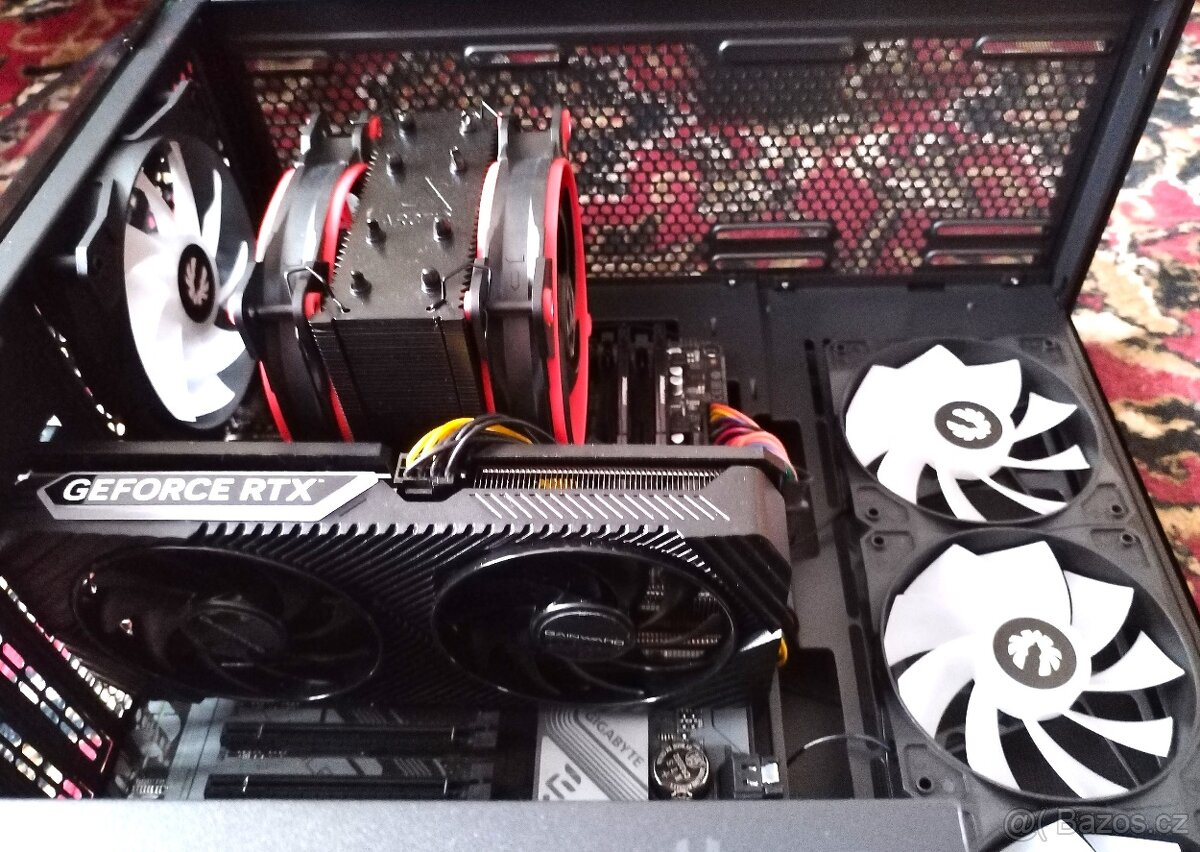 HERNÍ PC,Ryzen 3700X,RTX 4060ti,16GB,SSD+SATA,WiFi - 3