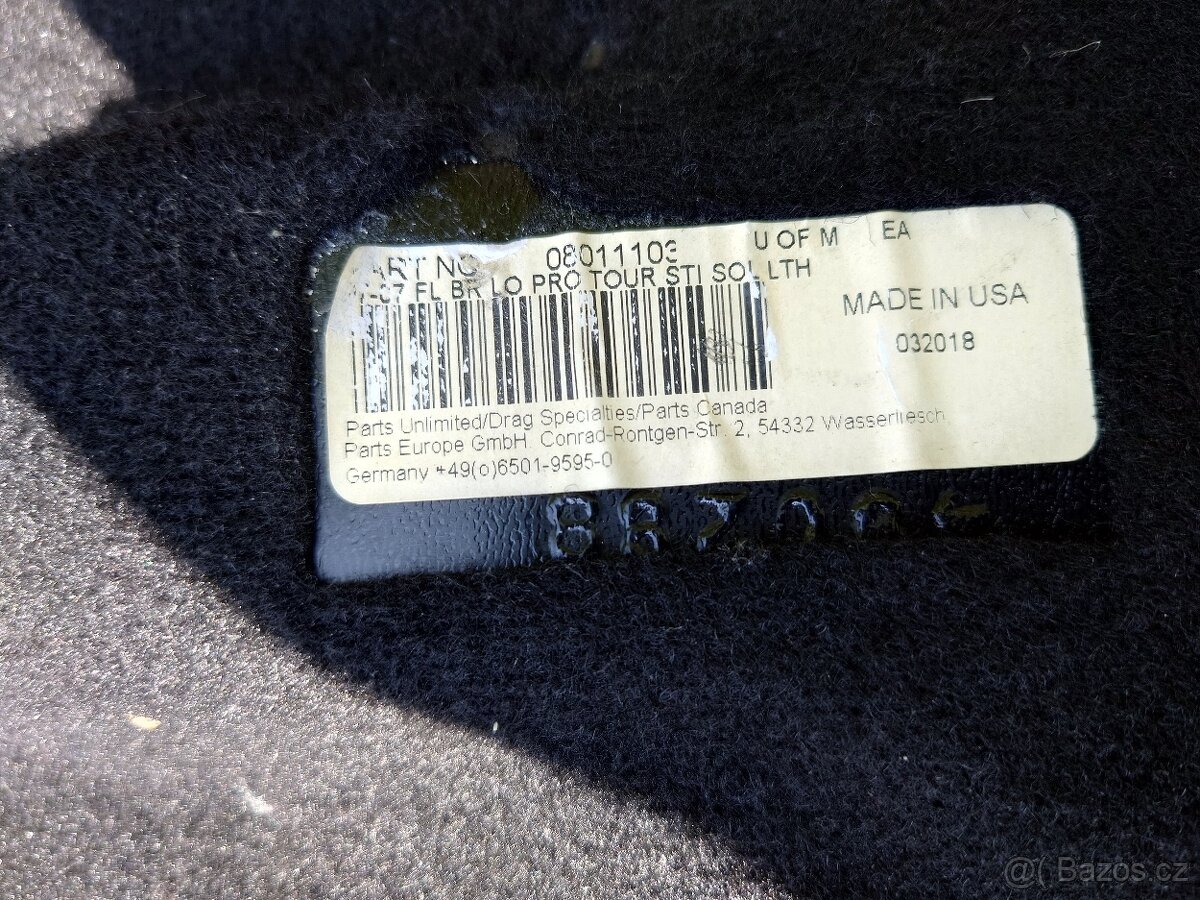 Sedadlo na Harley Davidson. - 3