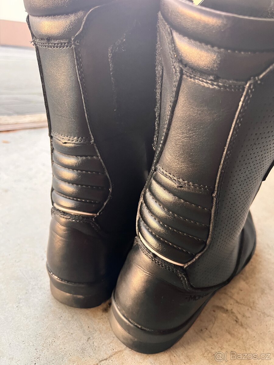 Kožené boty na Motorku Mohawk 42 - 3