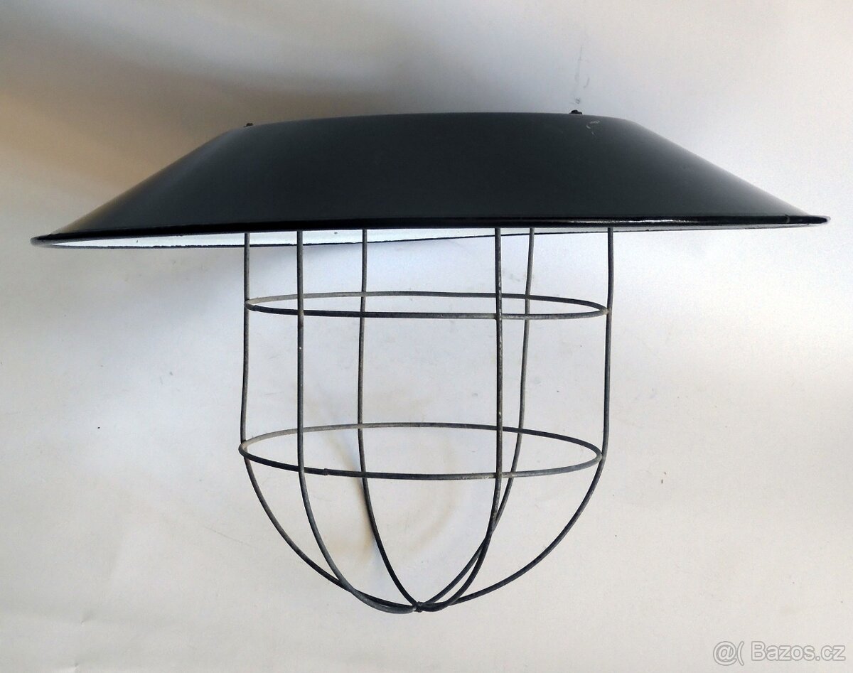 Industriální smaltované svítidlo - 3