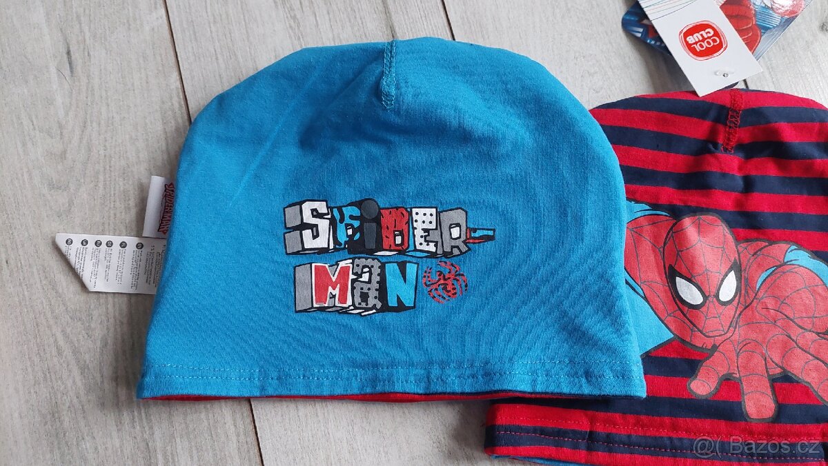 Dětská jarní / podzimní čepice Spiderman - 3