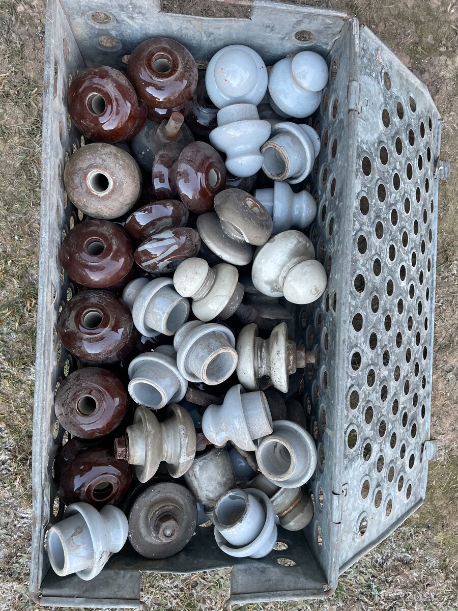 Prodám porcelánové izolátory - 3