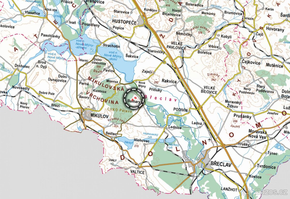 Sady, vinice, prodej, Bulhary, Břeclav - 3