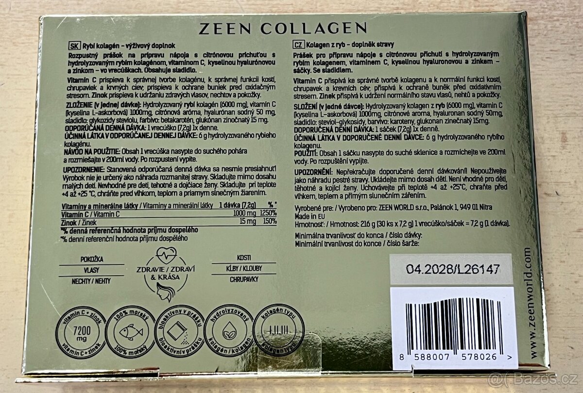 ZEEN Collagen 7200 mg - 3