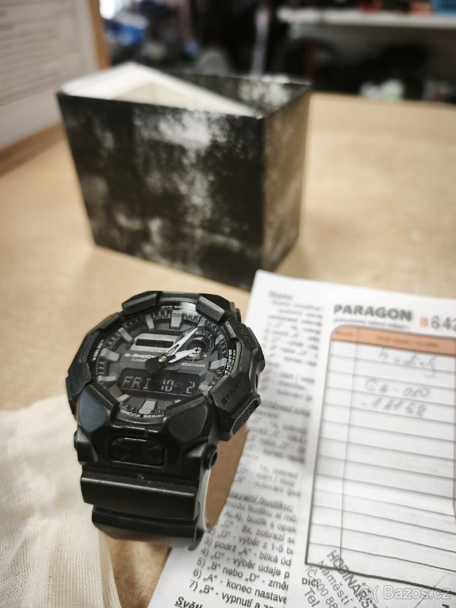 Prodám hodinky CASIO GA-010 5735 v ZÁRUCE - 3