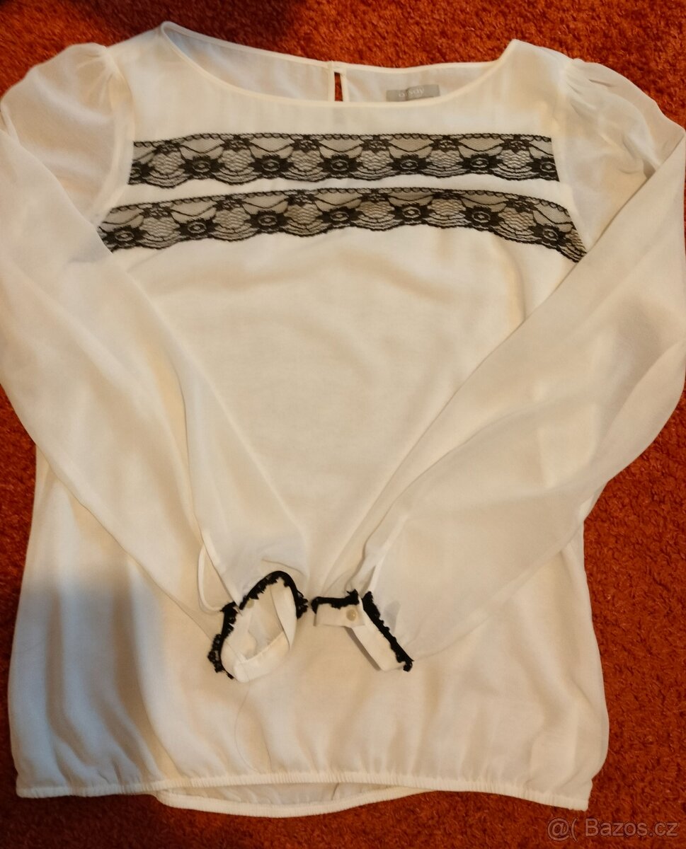 Nova bílá halenka vel. 44 - 3