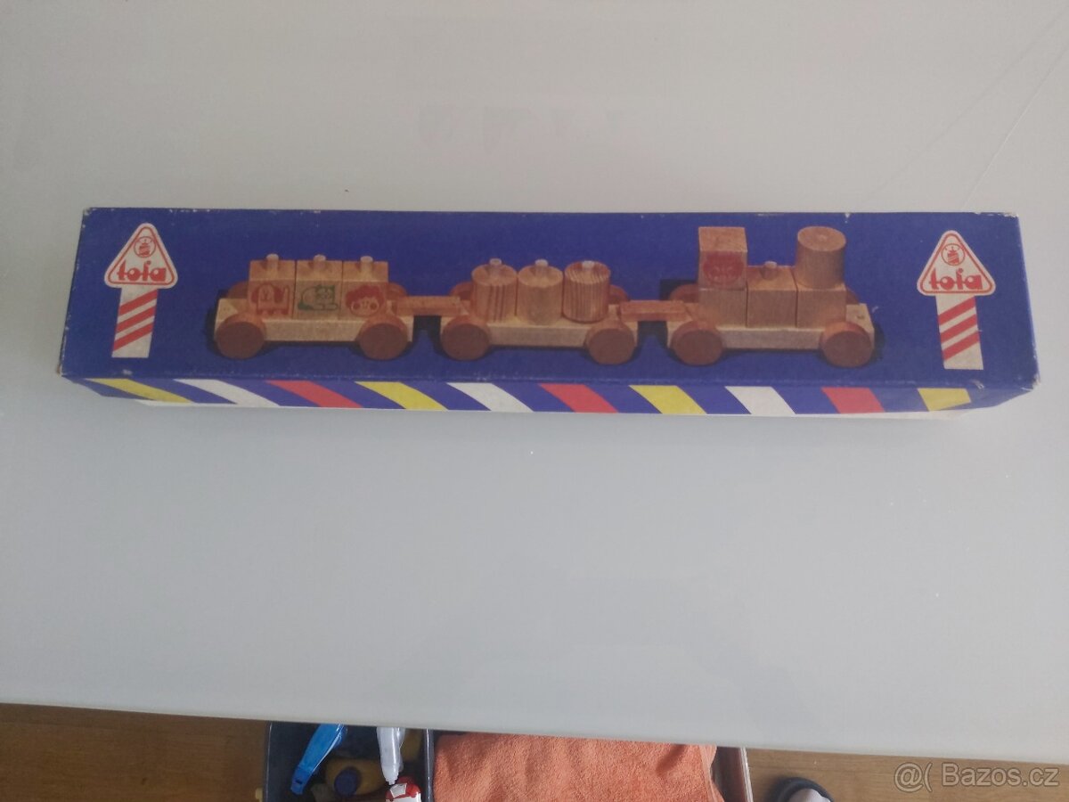 Stary dřevěný vláček TOFA Semily - 3