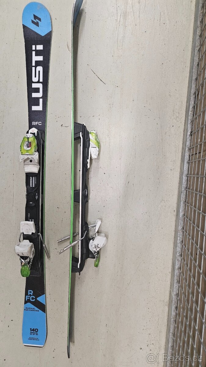 Prodam lyze LUSTI RFC 140 cm, radius 8m - 3