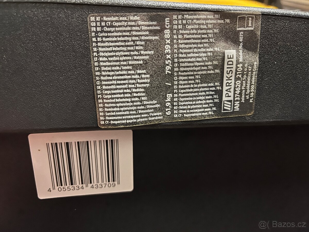 Vyvýšený truhlík plastový - 3