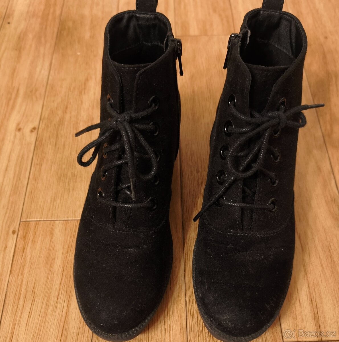 Černé kotníkové boty vel. 36 - 3