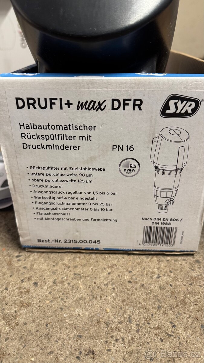 Syr drufi + max dfr filtr na vodu - 3