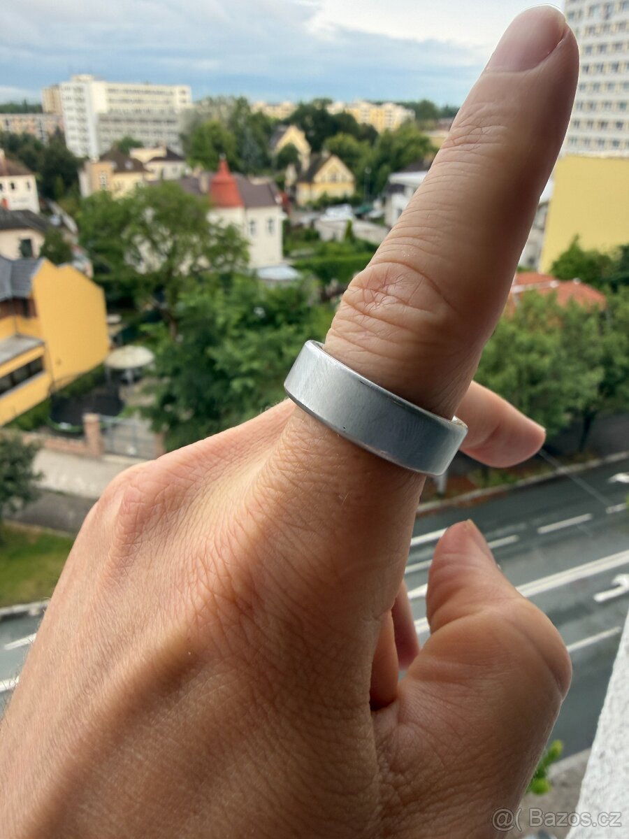 Oura Ring 4 Brushed Silver vel. 11 - 3