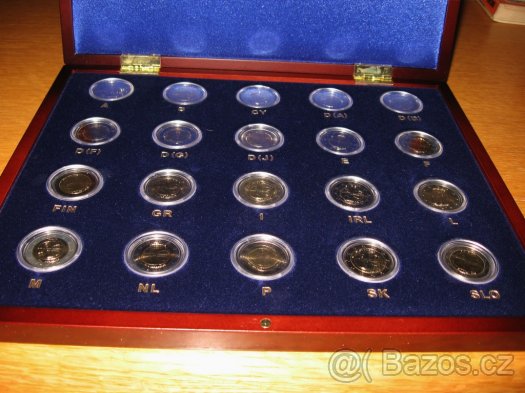 Evropa 2009 2€ pamětní mince všech 16 zemí EMU. - 3