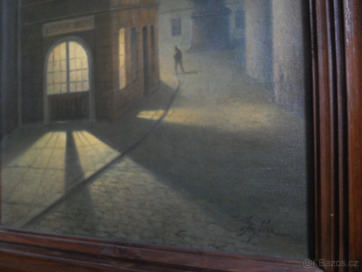 Setmělá ulice se starými domy - 3