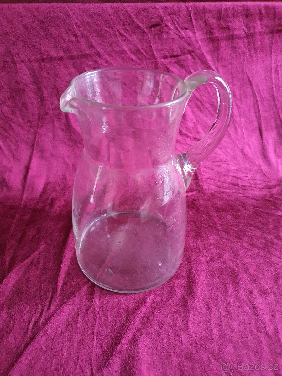 Velký skleněný džbán - 3