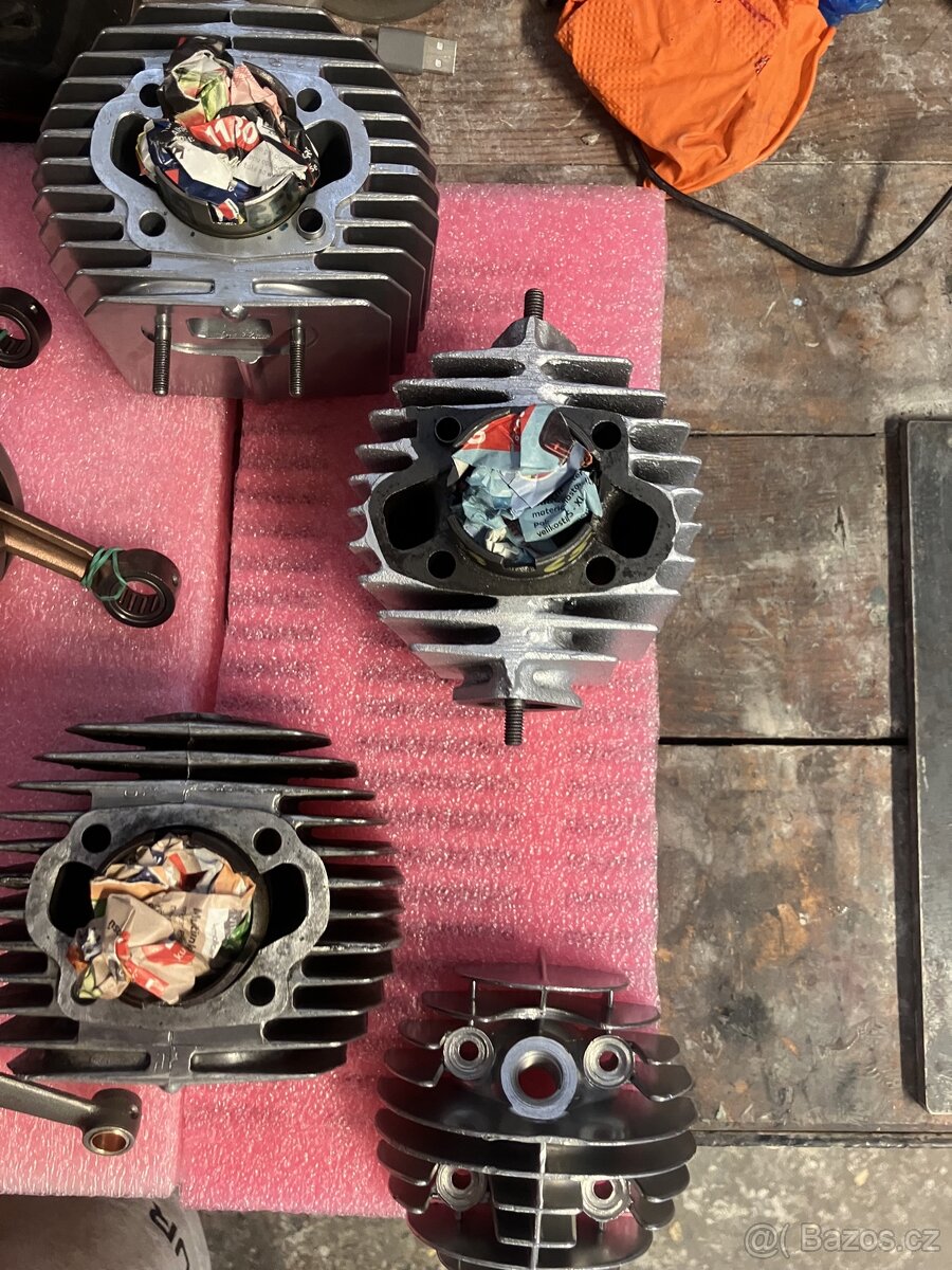 Jawa 50 pionyr pařez mustang 550 555 20 21 23 válce kliky - 3