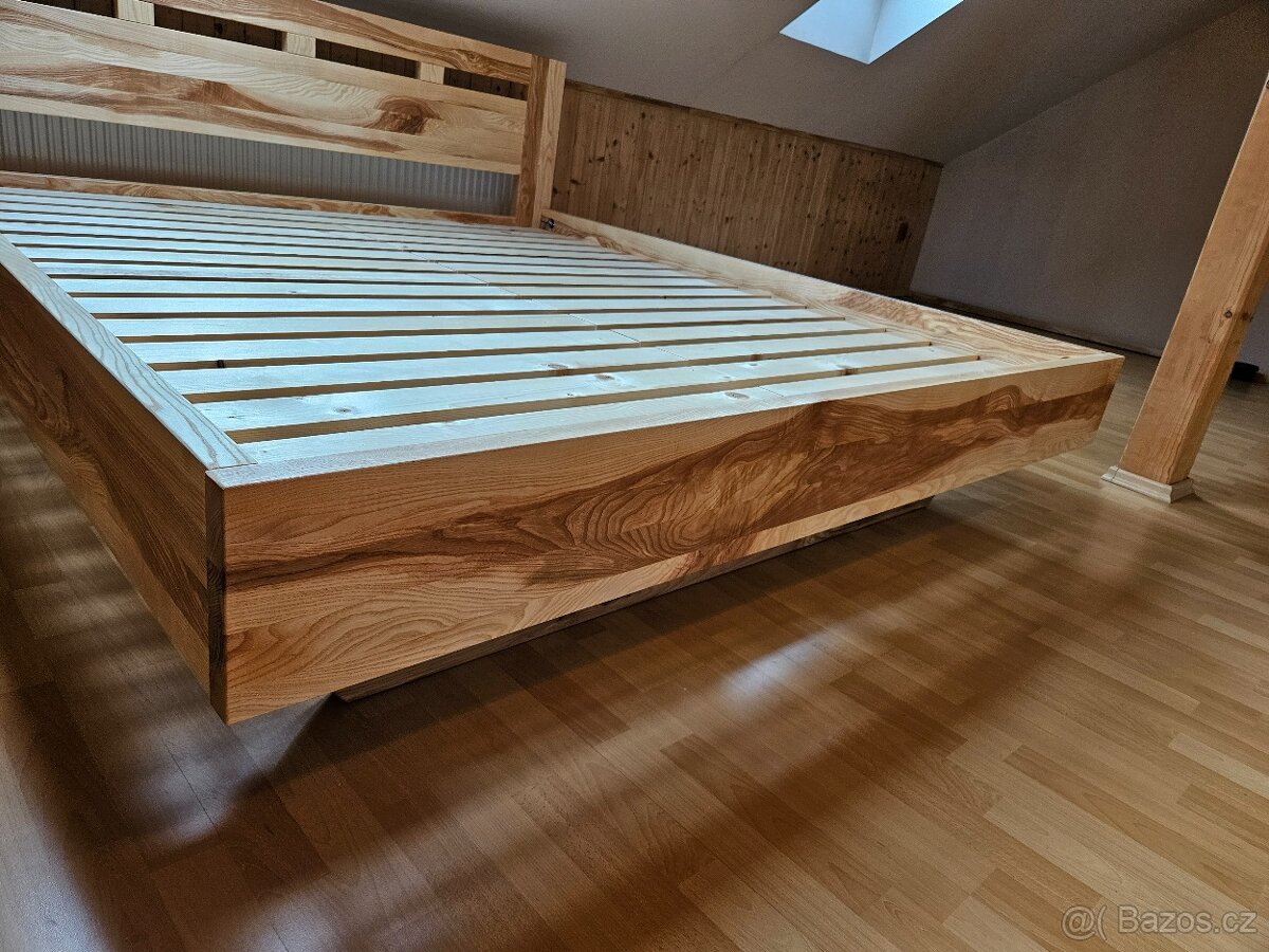 Manželská postel 180x200 - Jasan - 3