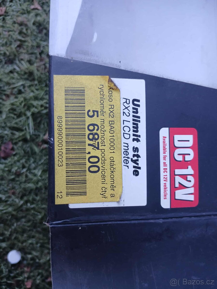 Otáčkoměr a rychloměr KOSO RX2 - 3