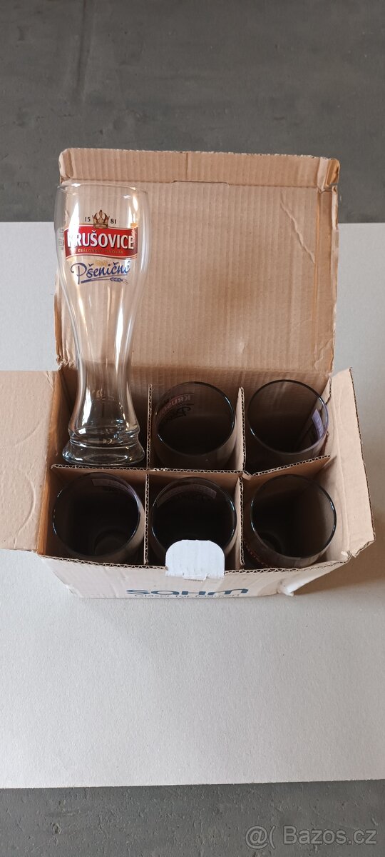 Prodám nové různé půlitry, sklenece - 3