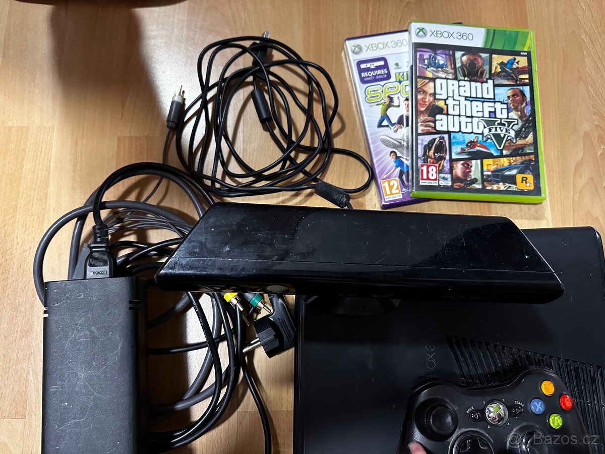 Prodám Xbox 360 + Kinect – plně funkční - 3