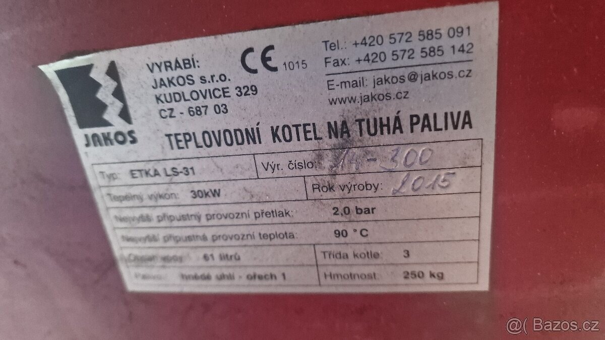 Kotel Etka LS31 emisní tř.3 - 3
