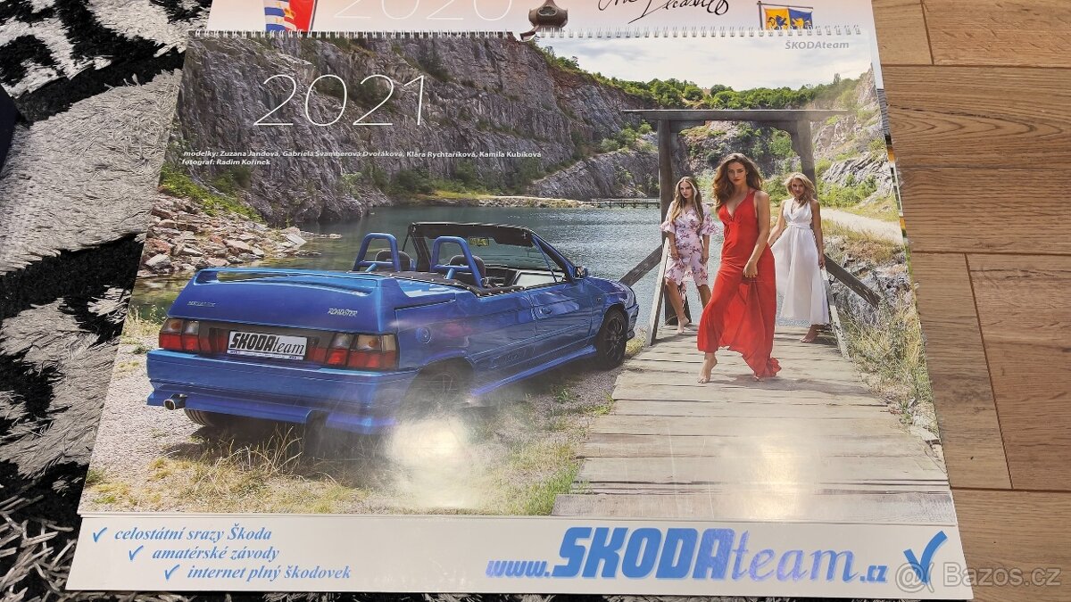 Škoda nástěnný kalendář 2020,21,22,23 a 2018 BoBCars - 3