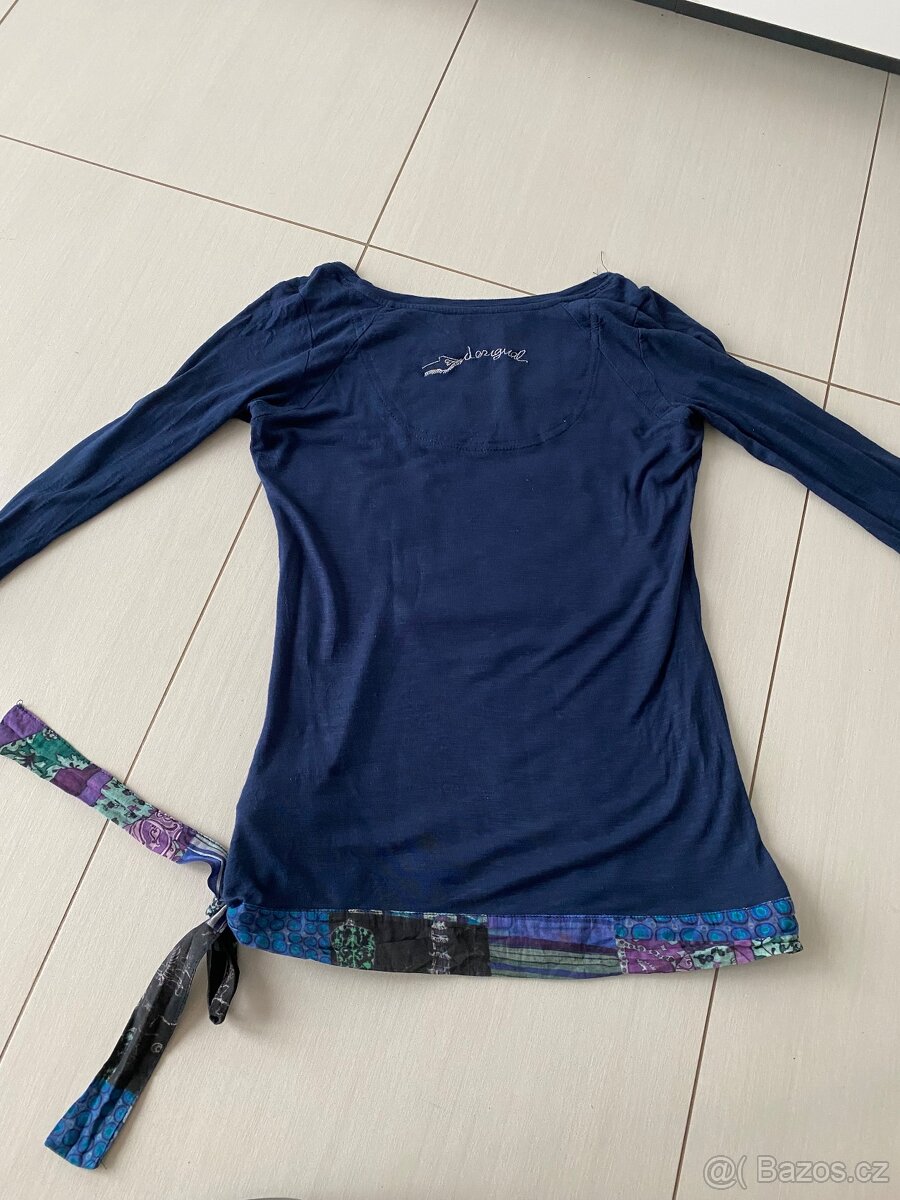 Modra halenka Desigual nenosena - 3