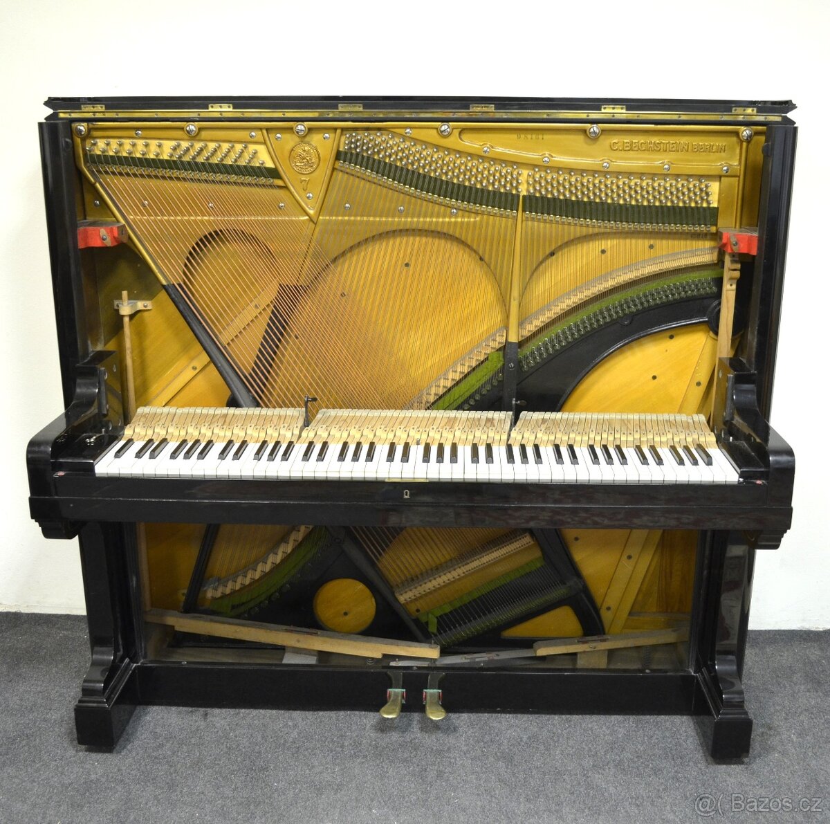 Koncertní C.BECHSTEIN + židlička. - 3