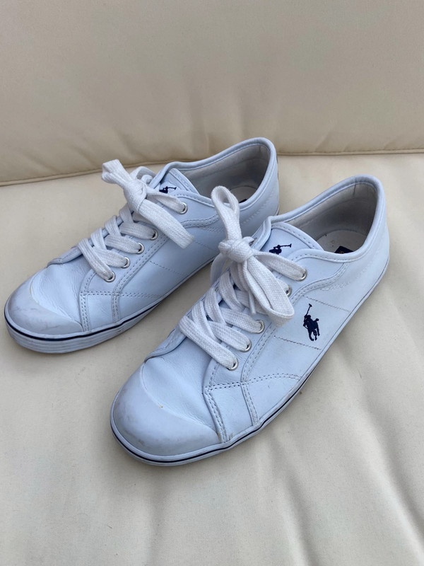 Bílé kožené tenisky Polo Ralph Lauren, 38/39 - 3