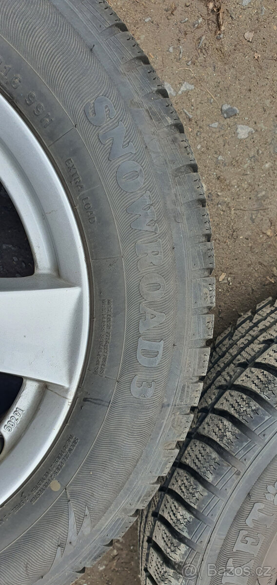 Prodám alu disky se zimními pneu na Suzuki Vitara - 3