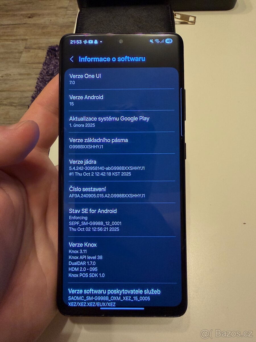 Samsung Galaxy S21 Ultra 5G, 256 GB, černý - 3