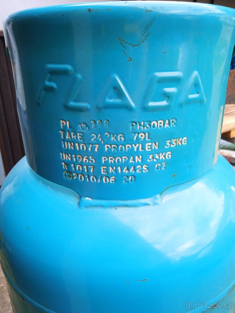 Plnitelná láhev - bomba na propan butan - 3