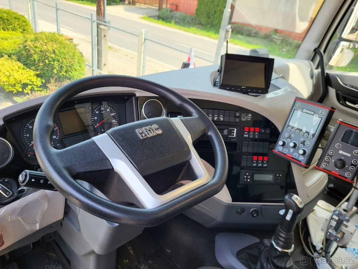 ZÁRUKA 6x4 sklápěč 34.8t komunál BMC-TGR +lze sypač RASCO - 3