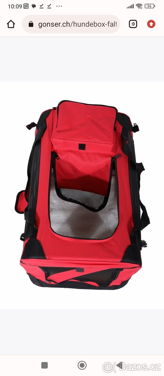 Nová skládací přepravka pro malá plemena psů - 3