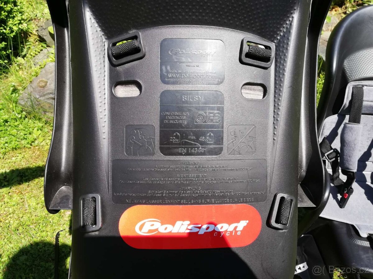 Dětská sedačka na kolo Polisport - 3