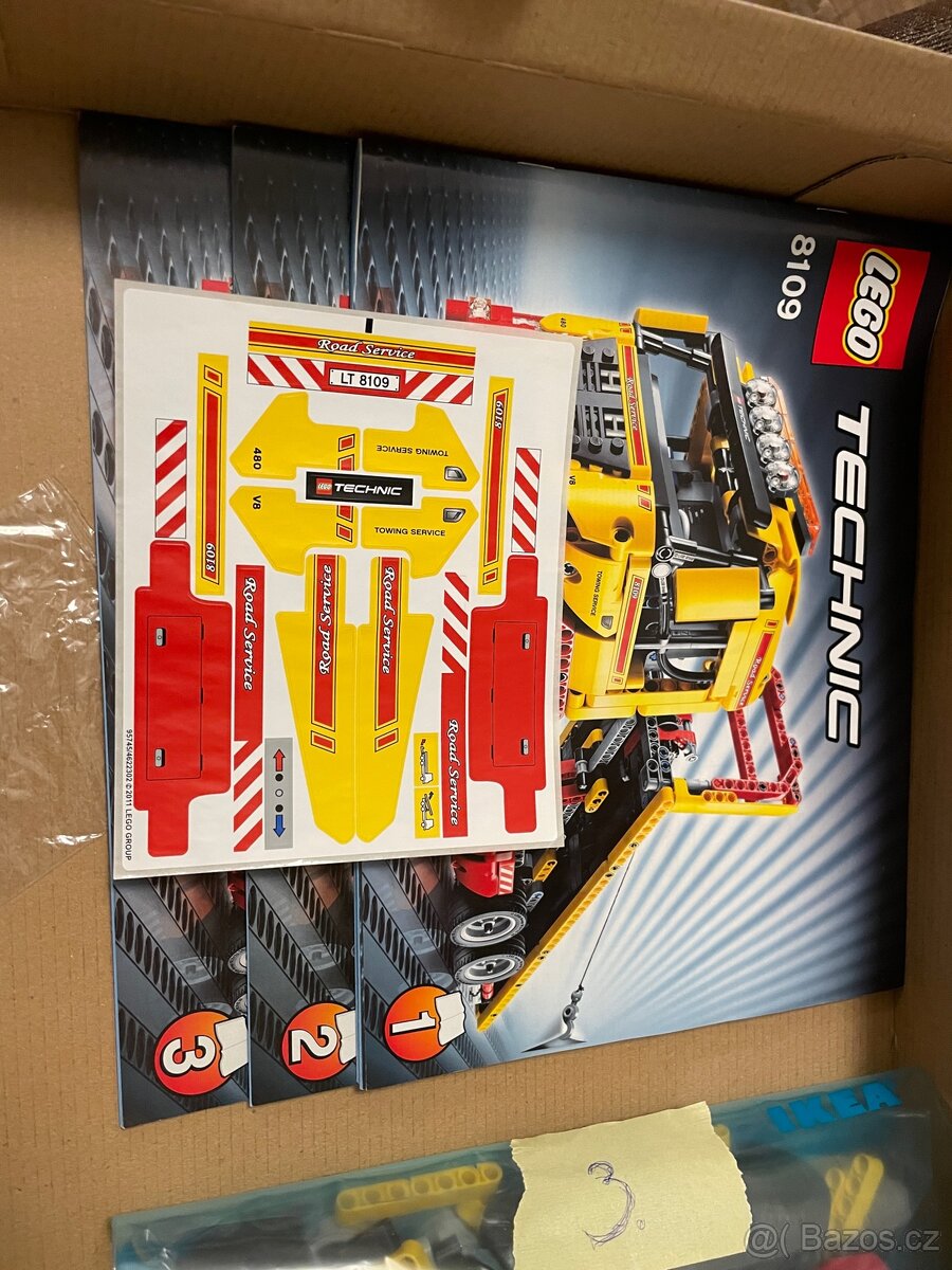 Legendární Lego Technic 8109 Flatbed truck - 3