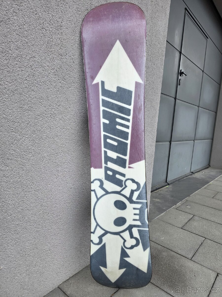 Snowboard ATOMIC, 119 cm + boty WESTIGE - 3