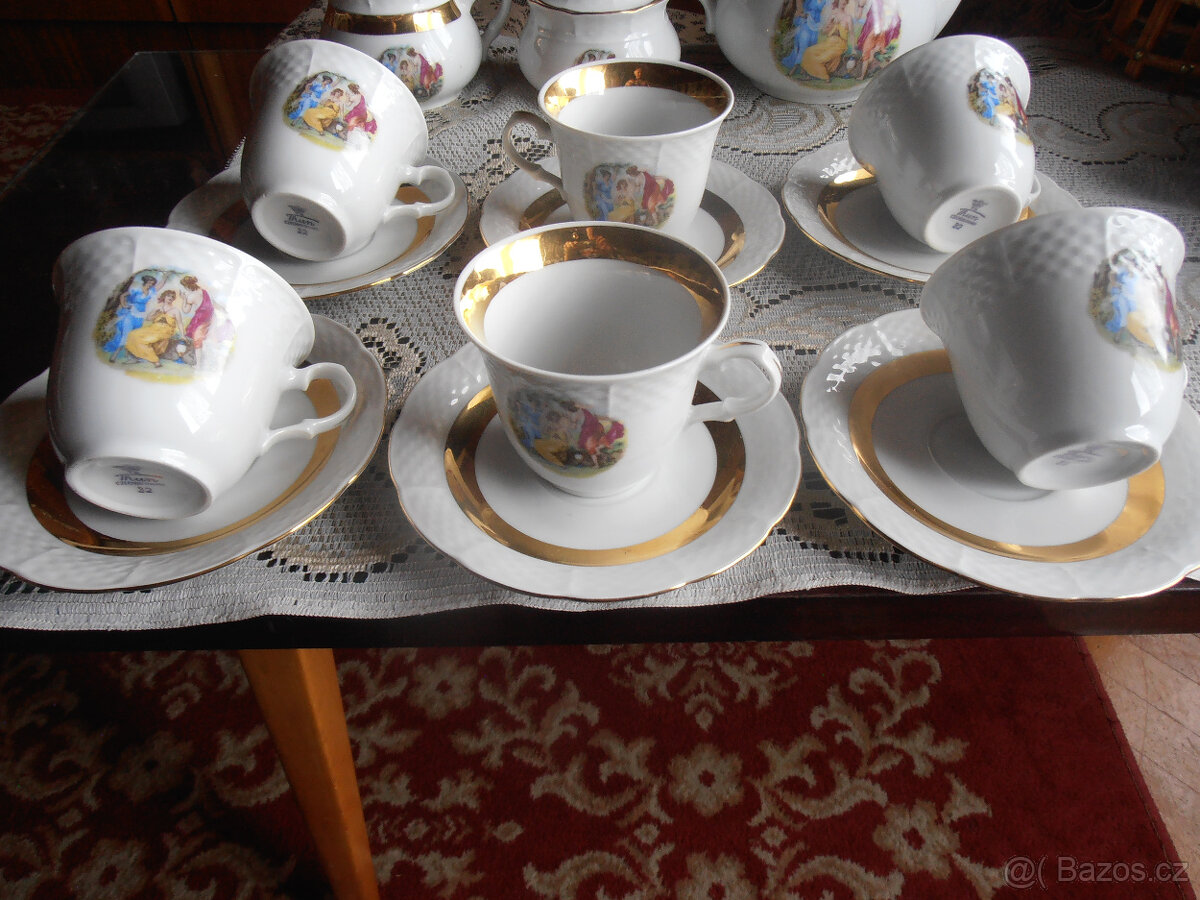 RETRO KÁVOVÁ SOUPRAVA 3 GRACIE THŮN - 3