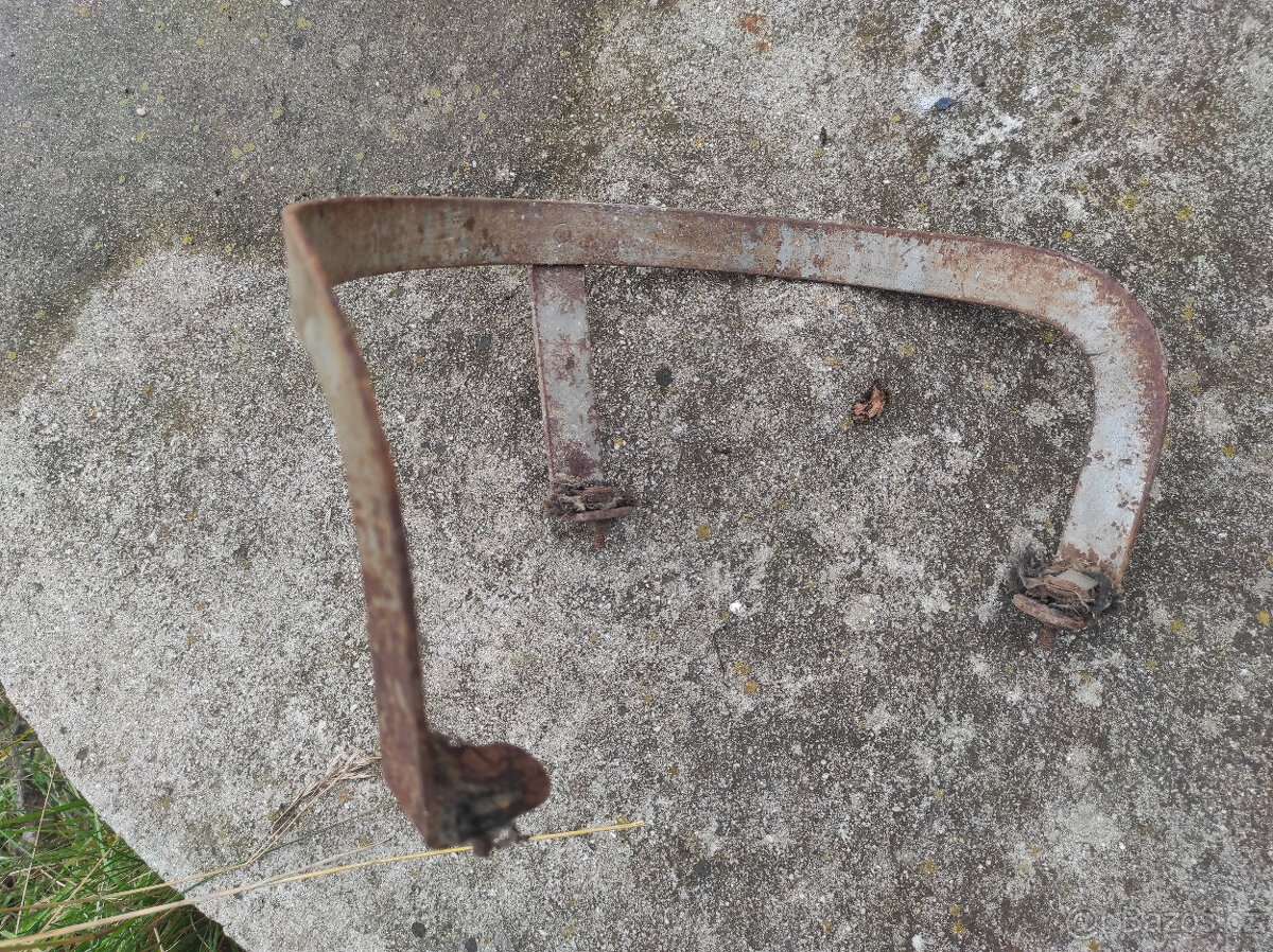 historický cykloblatník a rám historické cyklosedacky - 3