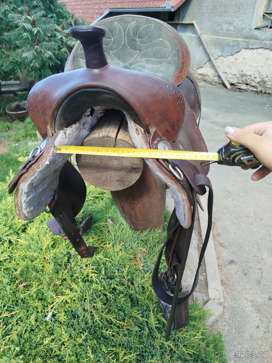 Westernové sedlo - 3