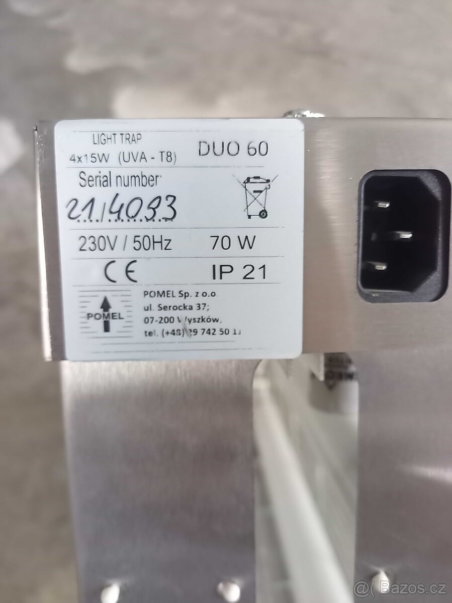 UV lapač hmyzu Pomel DUO 60 - 3